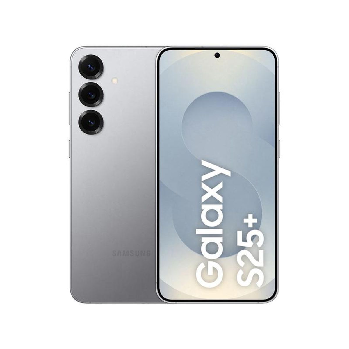 Samsung Galaxy S25+ 5G 256GB Galaxy AI Prata 6,7" 12GB RAM Câm. Tripla 50+12+10MP Bateria 4900mAh Dual Chip