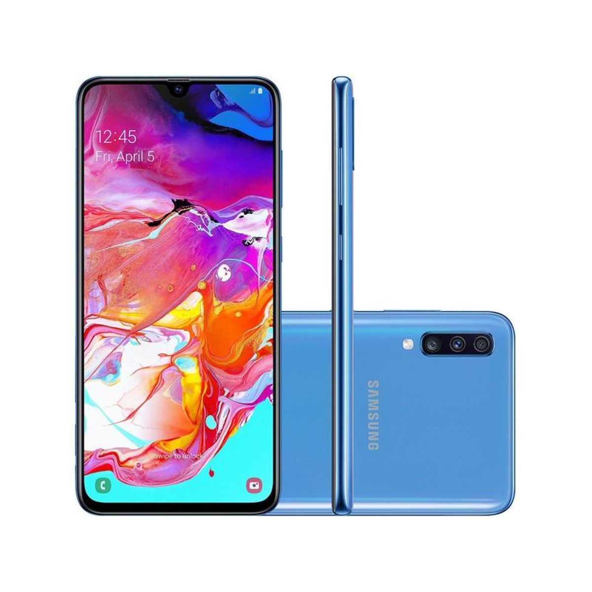 Smartphone Samsung Galaxy A70 128GB Azul 6GB RAM