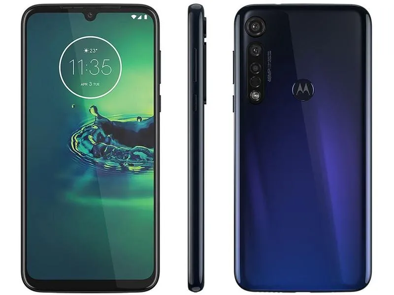 Smartphone Motorola G8 Plus 64GB Azul Safira 4G
