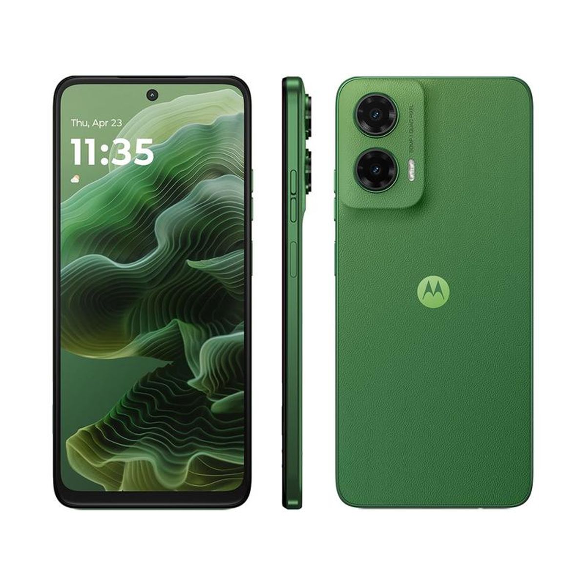 Smartphone Motorola Moto g35 128GB Verde 5G 4GB RAM+8GB Ram Boost 6,7" Câm. Dupla Selfie 16MP