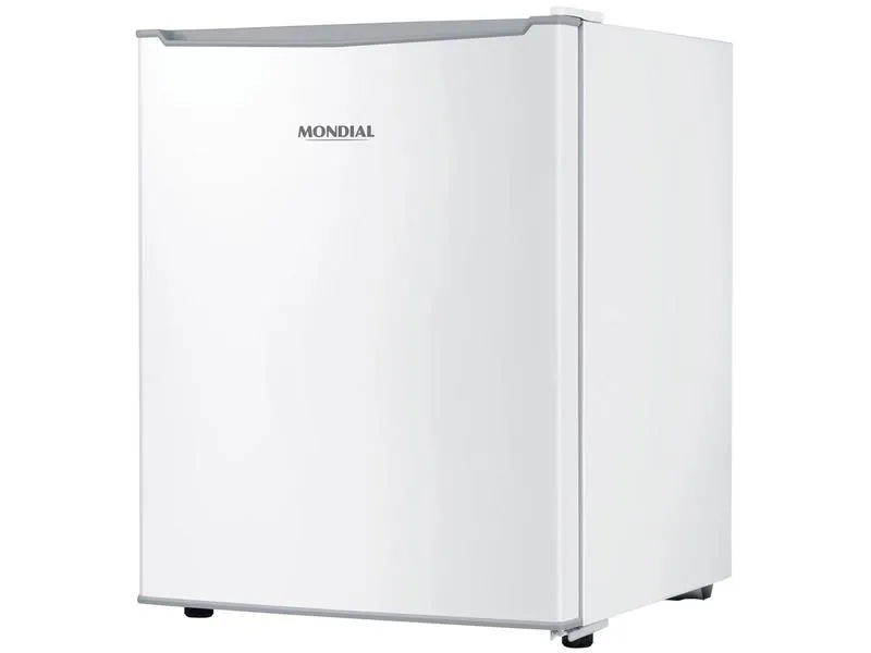 Frigobar Mondial FGB-01-W80 73L Branco e Cinza 1 Porta Vidro e Metal