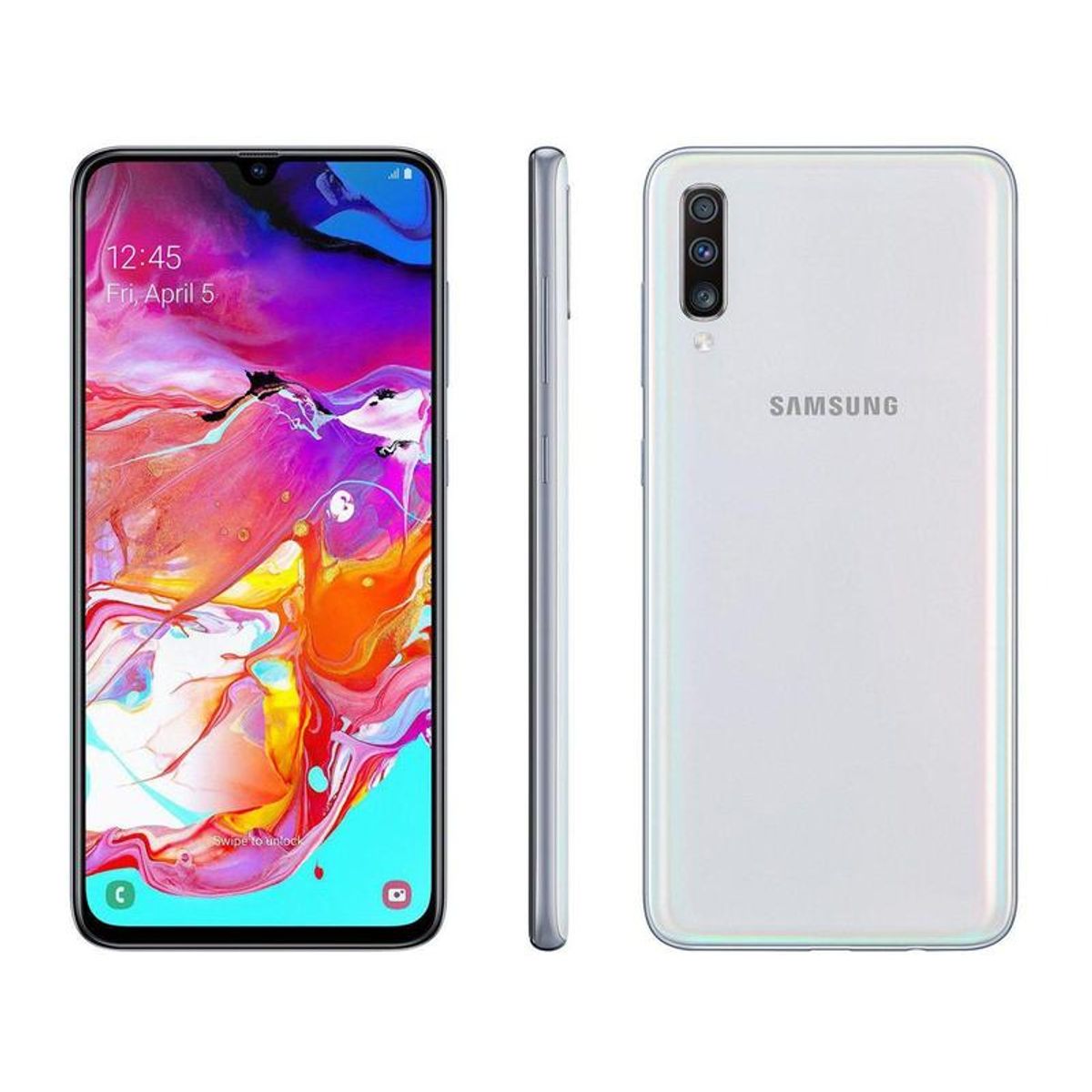 Smartphone Samsung Galaxy A70 128GB Branco 4G