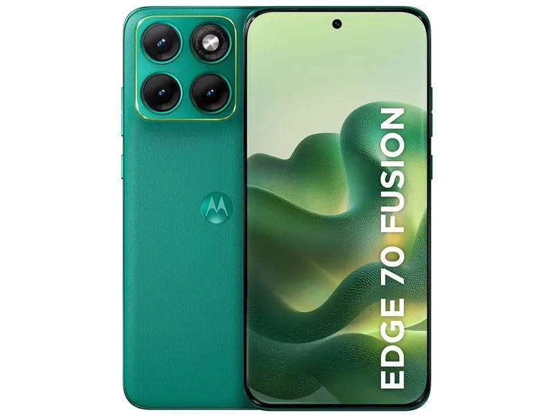 Smartphone Motorola Edge 70 Fusion+ 256GB 5G 24GB RAM Verde Claro 6,8" Câmera Tripla + Selfie 50MP
